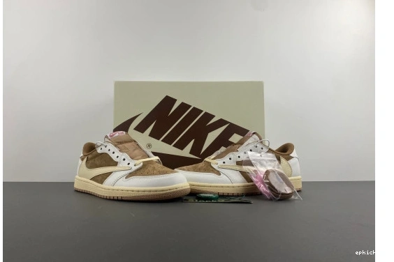 Rep EP Scott 1 Travis Jordan SP DM7866-106 OG DM7866-106  Low Retro 0412